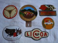 Corvette badge collection Corvette badge collection