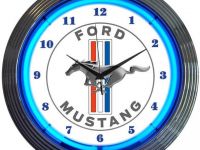 Ford Mustang Neon Clock Ford Mustang Neon Clock