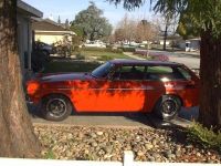 1972 Volvo, P1800 ES oranje 1972 Volvo, P1800 ES oranje