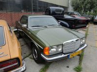 1977 Mercedes, 280CE groen 1977 Mercedes, 280CE groen
