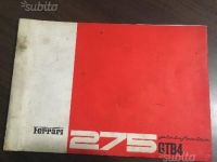 Spare parts catalogue Ferrari 275 gtb4 Spare parts catalogue Ferrari 275 gtb4